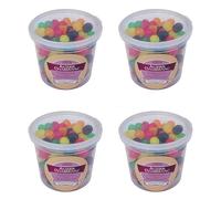 AUZIER CHABERNAC Bonbons Roule Roule billes aromatisée aux fruits - Confiserie de Tradition : (Pot 250g : Lot de 4.)