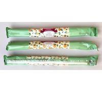 AUZIER CHABERNAC - Guimauve - Confiserie de Tradition - Lanières aux arômes naturels, style fête foraine : (Fleur d’oranger Lanière 32g. Lot de 3.)