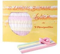 AUZIER CHABERNAC - Guimauve - Confiserie de Tradition - Lanières aux arômes naturels, style fête foraine : (Lanières Fantaisie boite 22 lanières Tutti Frutti 700g. Lot de 1.)