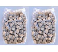 AUZIER CHABERNAC Pâte de lichen vanillée avec fine couche de sucre - Confiserie de Tradition : (Sac vrac 1Kg : Lot de 2.)