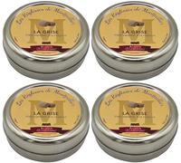 AUZIER CHABERNAC Pâte vanillée à la réglisse - Recette identique depuis 1923 - Confiserie de Tradition : (Boite métal à l’ancienne 50g : Lot de 4)