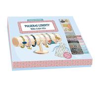 Auzou Créatife - Bracelets Boho Chic et Liberty pour tous les jours de la semaine, multicolore, moyen (1)