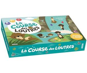 AUZOU Editions Auzou - Mon Grand Jeu la Course des Loutres, Marron