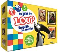 Auzou jeux - Le jeu de Loup Enquête au musée - Jeu de société enfant - Réflexion et mémoire - Dès 4 ans