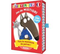 Auzou jeux - P'tit Loup Mon premier jeu de Mistrigri - Jeu de cartes enfant - Mémoire et association - Dès 3 ans