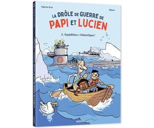 Auzou La drôle de guerre de Papi et Lucien tome 2