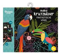 AUZOU Meine Kratzbilder - Fantastische Vögel Scratch Pictures, Creative