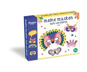 AUZOU Mes masques à décorer - Animaux