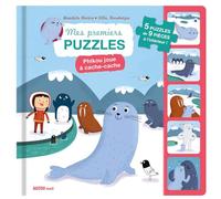 Mes premiers puzzles - PHIKOU JOUE À CACHE-CACHE - Bénédicte RIVIERE-MOLLARD - Auzou Éditions - cartonné - Album jeunesse dès 3 ans