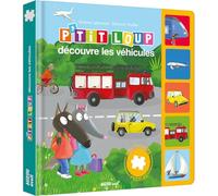 Auzou - Mes premiers puzzles - P'tit Loup et les véhicules