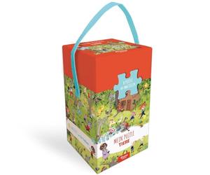 AUZOU Mon Puzzle Animaux, Puzzle pour Enfant avec Poster, Puzzle 54 pièces, Animaux de la forêt Joliment illustrés, pour 1 Joueur à partir de 5 Ans