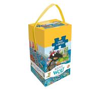 AUZOU Puzzle Loup à la chasse au trésor pour tout-petits