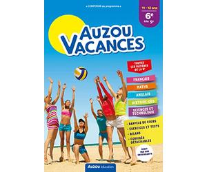 Auzou vacances - De la 6e à la 5e 2022