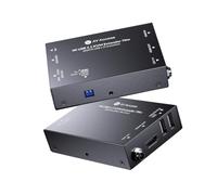 AV Access 4K HDMI & USB KVM Extender Over Cat6/6A/7 Upto 230ft, HDR10 | 4K30Hz, HDCP 2.3, 2xUSB 1.1, Bi-Directional PoC, EDID Switch, HDMI Loop-Out for Retail & Control System (4KEX70-USB-L)
