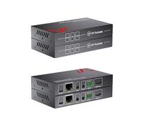 AV Access eARC & ARC Audio Extender via câble Ethernet Cat 5e/6/6a/7 jusqu'à 100m/330ft, extendeur audio avec IR 2 voies, RS232 & CEC, idéal pour le home cinéma
