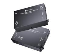 AV Access Exstenseur KVM HDMI & USB 4K sur Cat6/6A/7 jusqu'à 70m, HDR10, HDCP 2.3, USB 1.1, PoC bidirectionnelle, EDID, émetteur/récepteur ultra-plat pour systèmes de vente au détail et de contrôle