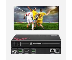 AV Access Extendeur HDMI Professionnel 1080P@60Hz Via encodeur IP, Beaucoup à Beaucoup ou Direct Cat5e/6 à 120m, Faible Latence, App Visual Control + RS232, Matrix Video Wall (HDIP100E)