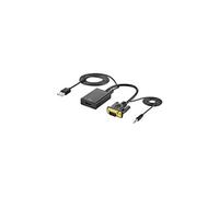 AV Adaptateur [VGA, Jack - HDMI] 1920 x 1080 Pixel Professional SP-VK/HD