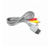 Av Cable For Wii Wii U, Audio Video Av Cable Cord For Wii And Wii U, 1.8m/6ft, Compatible For Television