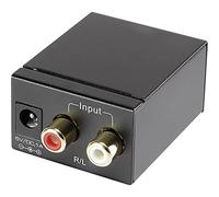 SpeaKa Professional Convertisseur AV SP-ADC-CTK – Cinch-RCA/Toslink, Cinch-RCA numérique