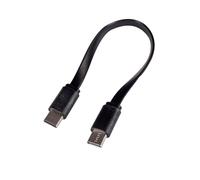 AV:Link Câble de charge USB C-C court de 20 cm de long et câble plat de synchronisation et de charge