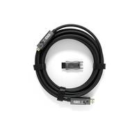 AV:Link Câble HDMI en fibre optique active Ultra HD 8K haute vitesse 48 Gbps avec prise micro HDMI détachable pour télévision, projecteur et jeux vidéo longue distance 8K 5 m