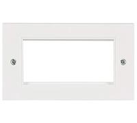 AV:Link | Cadre de Plaque Murale Double Bande pour 4 modules