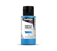 AV : Peinture pour textile 60ml Bleu Fluorescent
