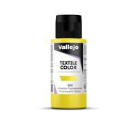 AV : Peinture pour textile 60ml Jaune Fluorescent