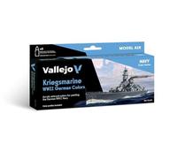 Vallejo Lot de 8 peintures WWII Navy Guerre 17 ml (071615)