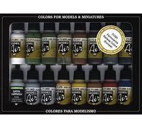 Av Vallejo Model Air Set Lot De Peintures Pour Maquette Railway Colors Europe-Vallejo