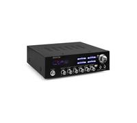 AV120BT - Amplificateur 2 x 60W, connexion sans fil Bluetooth, 2 entrées micro, idéal pour utilisation Hifi et/ou karaoké