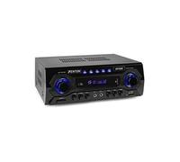 Fenton AV460 Amplificateur HiFi Bluetooth - 500W, avec Lecteur MP3 USB et SD, 2 Entrées Jack 6,35mm, Égaliseur de Son, Entrée RCA, Télécommande, Idéal pour Animer Vos Soirées et Le Karaoké