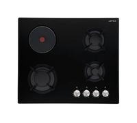 Table de cuisson gaz AIRLUX AV647HBK Noir - Garantie 5 ans incluse