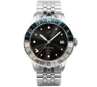 AV86 About Vintage 1982 GMT World Traveler 186517 - Homme - 41 mm - Analogique - Quartz - Verre saphir