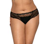 Ava 1030 sous-vêtements femmes culotte en dentelle avec ceinture normale, partie EU, noir, XL