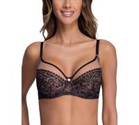 Ava 1396 Élégant Soutien-Gorge Non-Rembourré Broderies - Fabriqué en UE