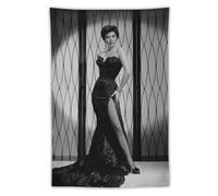 Ava Gardner Poster actrice chaude (43) - Tapisserie murale - Cadeau pour chambre à coucher, salon - 101,6 x 152,4 cm