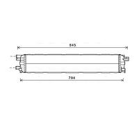 AVA QUALITY COOLING AI2366 Radiateur, refroidissement du moteur pour AUDI