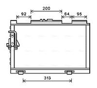 AVA QUALITY COOLING MF5052 Condenseur, climatisation