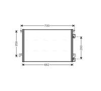 AVA COOLING SYSTEMS OLA5397 Condenseur, climatisation
