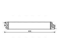 AVA QUALITY COOLING RTA2559 Radiateur, refroidissement du moteur pour NISSAN,OPE