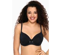Ava SK-13 Elégant Bikini Top - Fabriqué en UE, Noir,100D