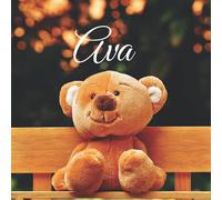 Ava: Souvenirs de naissance - album à compléter et personnaliser avec vos photos - format 21X21