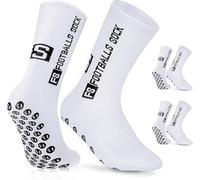 AVABEST Chaussettes de football pour hommes 2 paires Chaussettes adhérentes de football pour hommes 35-39 39-46 46-50 Chaussettes de football Antidérapantes Chaussettes de sport pour le basketball la
