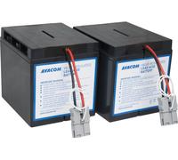 avacom Ava de rbc55 de Rechange pour Batterie de rbc55 Onduleur Noir