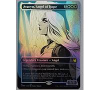 Avacyn, Ange de l'espoir 01 Feuille d'aluminium - Créature artistique personnalisée alternative MTG