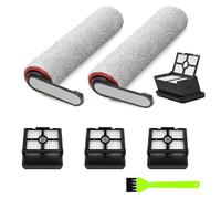 AVAENZO 2 Brosse à rouleau de rechange 4 Filtres pour Dreame H12 Pro, H12 Dual Aspirateur eau et poussières Pièces détachées
