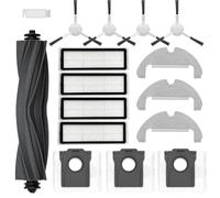 AVAENZO Kit d'accessoires pour Dreame D10 Plus Gen 2, 1 Brosse Principale, 4 brosses latérales, 4 filtres, 3 Sacs à poussière 3 lingettes Pièces détachées Robot
