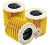 AVAENZO Lot de 3 filtres à cartouche KFI 3310 pour Kärcher WD 2 Plus, WD 2, WD3, WD3s, KWD 1-3, SE4001, SE4002 aspirateur eau et poussière, Numéro d'article: 2.863-303.0
